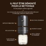 Moulin à Café électrique sans fil rechargeable – Image 18