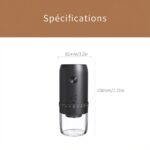 Moulin à Café électrique sans fil rechargeable – Image 9