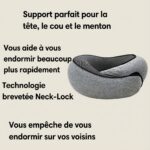 Oreiller de Voyage à mémoire de forme - soutien du cou – Image 5