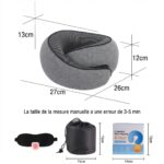 Oreiller de Voyage à mémoire de forme - soutien du cou – Image 15