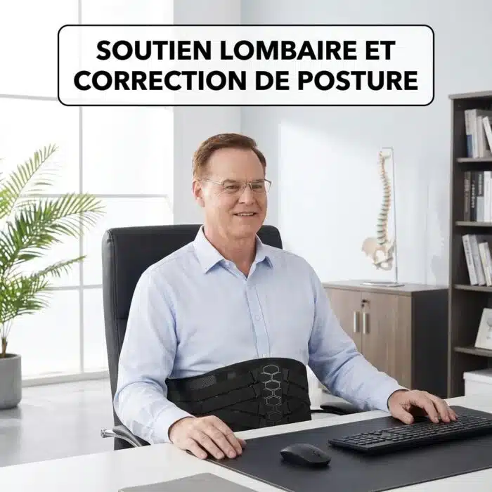 Orthèse Dorsale - Ceinture de soutien pour douleurs lombaires – Image 13