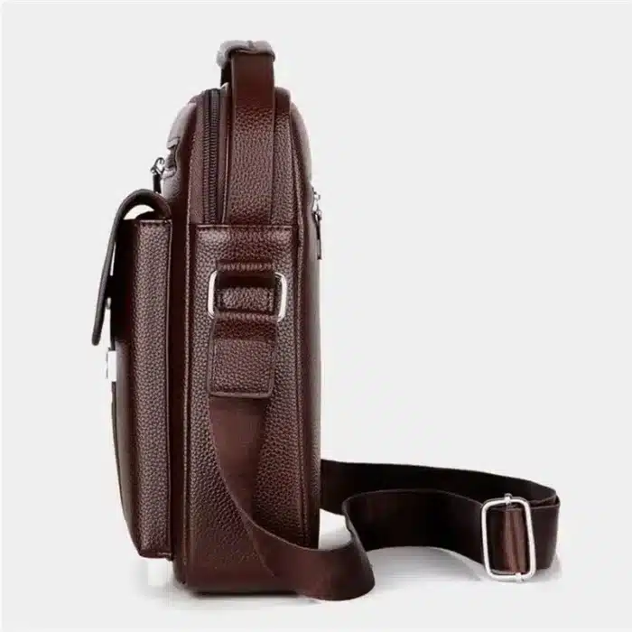 Sac a bandoulière et sacoche en cuir pour homme – Image 17