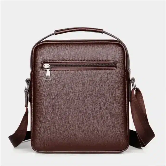 Sac a bandoulière et sacoche en cuir pour homme – Image 16