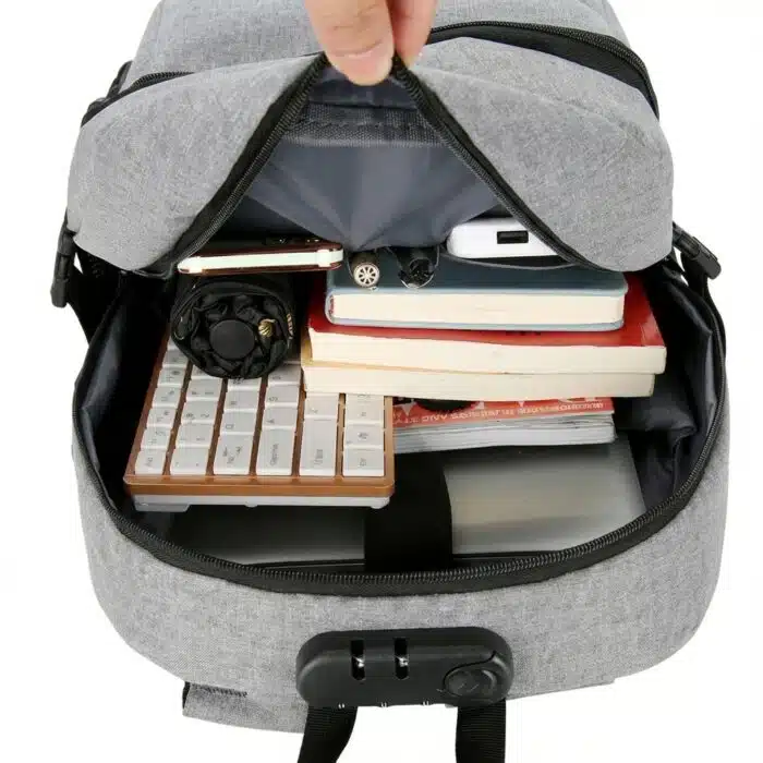 Sac a Dos Ordinateur de voyage antivol – Image 2