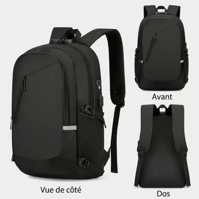 Sac a Dos Ordinateur de voyage antivol – Image 4