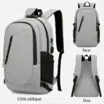 Sac a Dos Ordinateur de voyage antivol – Image 5