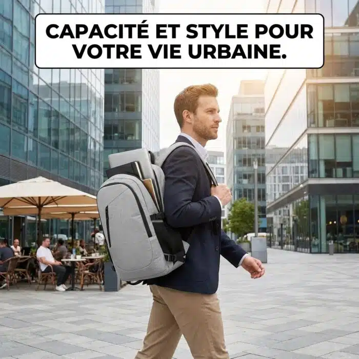Sac a Dos Ordinateur de voyage antivol – Image 10