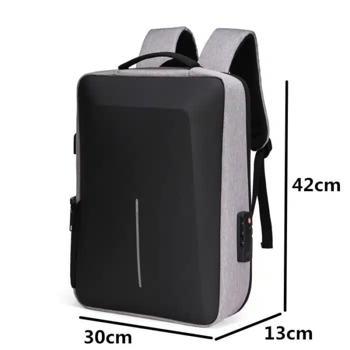 Sac à Dos antivol coque rigide pour ordinateur – Image 17