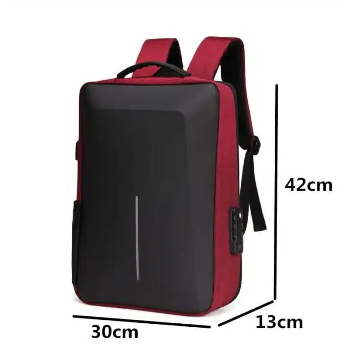 Sac à Dos antivol coque rigide pour ordinateur – Image 11