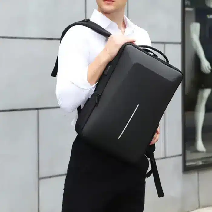 Sac à Dos antivol coque rigide pour ordinateur – Image 8