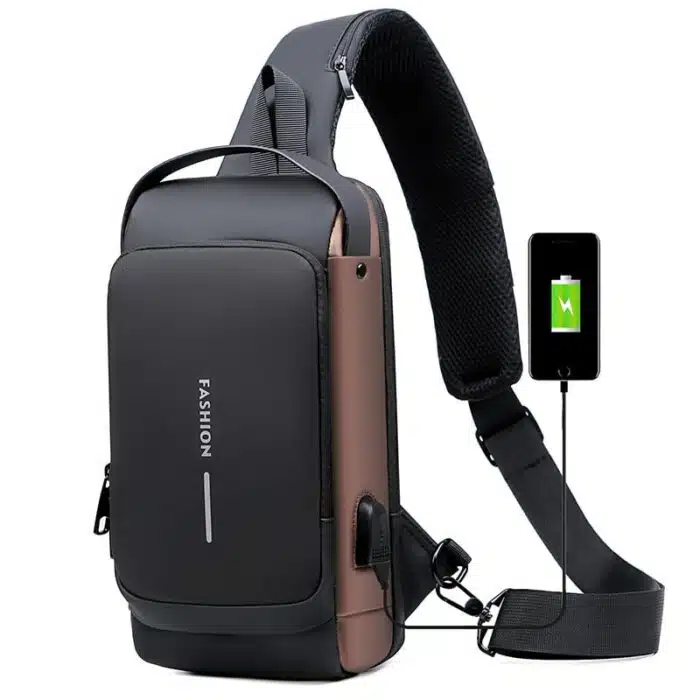 Sac à bandoulière élégant pour hommes – Image 17