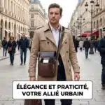 Sac a bandoulière et sacoche en cuir pour homme – Image 13