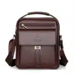 Sac a bandoulière et sacoche en cuir pour homme – Image 5