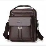 Sac a bandoulière et sacoche en cuir pour homme – Image 2