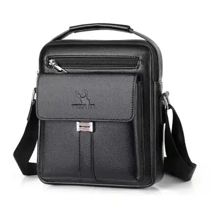 Sac a bandoulière et sacoche en cuir pour homme