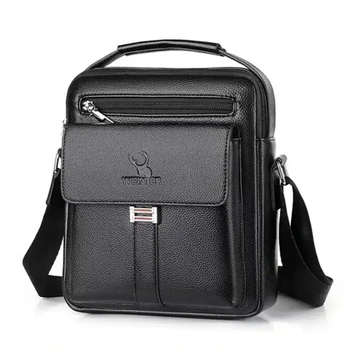 Sac a bandoulière et sacoche en cuir pour homme – Image 4