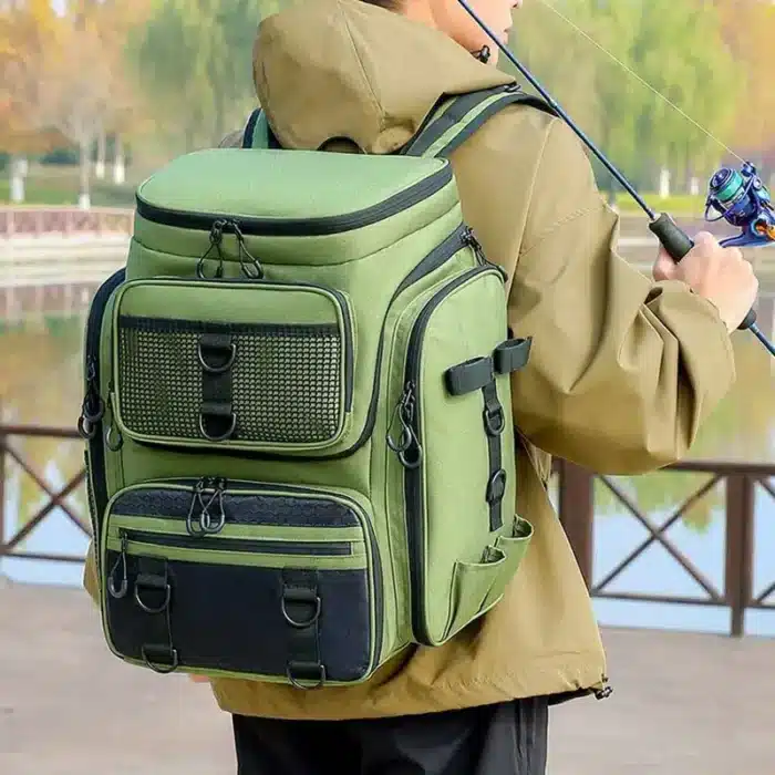 Sac à dos de pêche 50L avec supports – Image 20