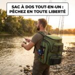 Sac à dos de pêche 50L avec supports – Image 17