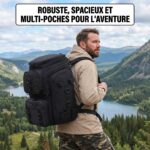 Sac à dos de pêche 50L avec supports – Image 10