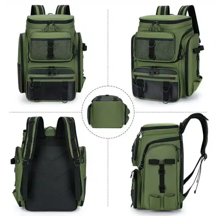 Sac à dos de pêche 50L avec supports – Image 18