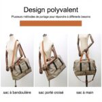 Sac de sport de voyage à bandoulière – Image 3