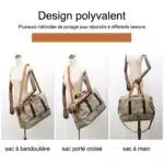 Sac de sport de voyage à bandoulière – Image 3