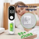 Thermometre frontale rechargeable infrarouge numérique – Image 8