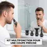 Tondeuse à Barbe et Nez rechargeable 4 en 1 pour homme – Image 5