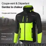 Veste de Cyclisme chaude doublure polaire – Image 5