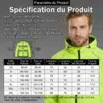 Veste de Cyclisme chaude doublure polaire – Image 3