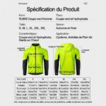 Chaqueta de ciclismo cálida con forro polar - Imagen 4