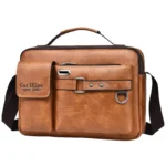 Sac d'épaule retro messager étanche pour homme