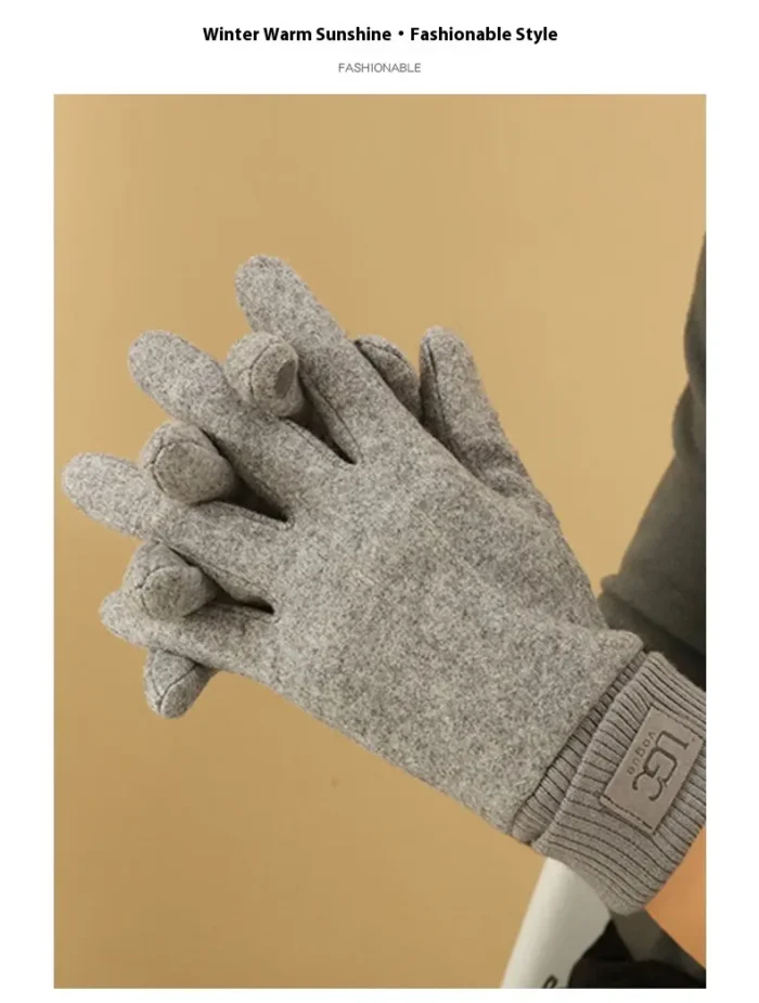 Gants d'hiver en Cachemire chauds