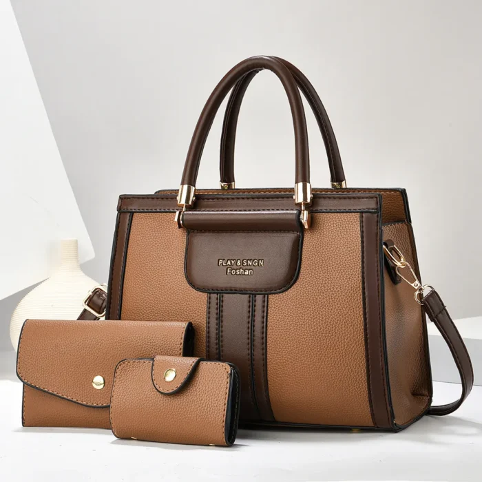 Sac à Main tendance pour femme - ensemble 3 pièces – Image 7