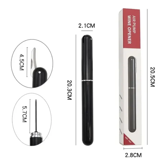 Tire-Bouchon à air comprimé Portable