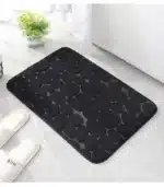 Tapis salle de bain galets absorbant antidérapant