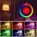 Bombilla LED RGB multicolor 15w wifi bluetooth - Imagen 6