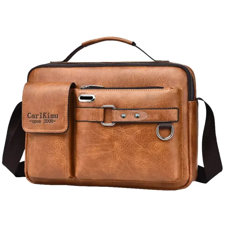 Sac d'épaule retro messager étanche pour homme