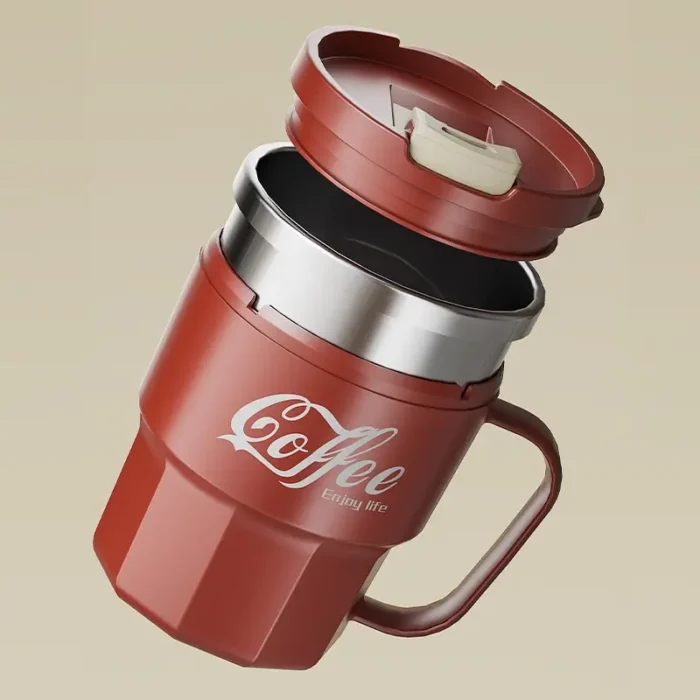 Tasse à Café portable pratique isolante anti-brûlures