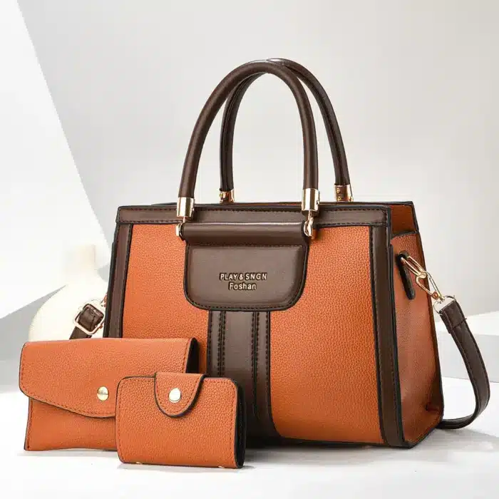 Sac à Main tendance pour femme - ensemble 3 pièces – Image 4