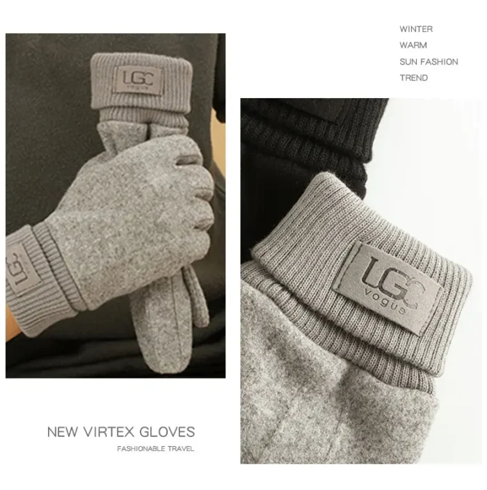 Gants d'hiver en Cachemire chauds