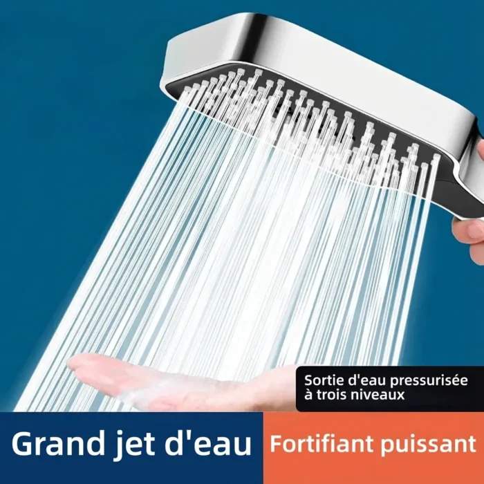 Pommeau de douche reglable haute pression