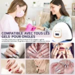 Lampe UV de séchage pour ongles professionnelle