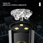 Lampe de Poche LED puissante étanche rechargeable