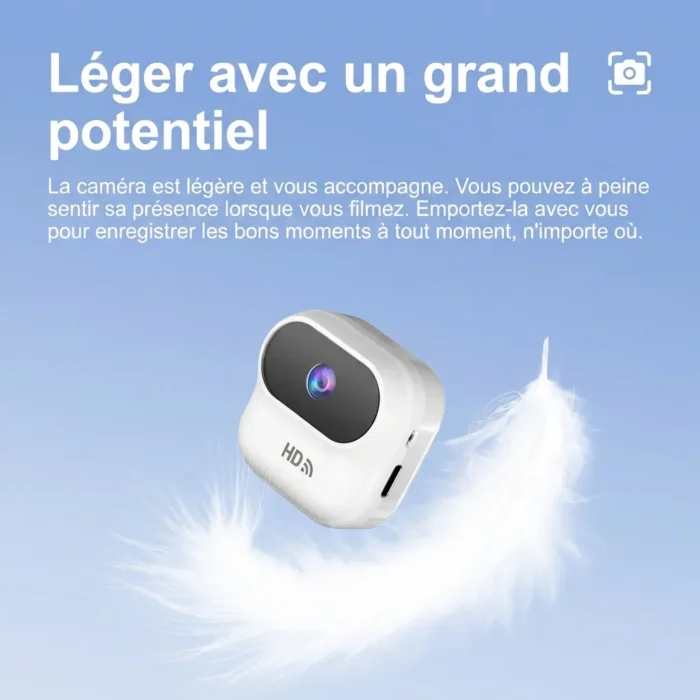 Mini Caméra de Sécurité Wifi HD intelligente