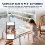 Mini Caméra de Sécurité Wifi HD intelligente