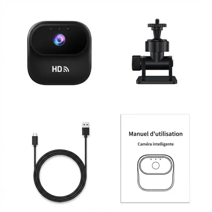 Mini Caméra de Sécurité Wifi HD intelligente