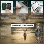 Caméra HD Vision Nocturne Infrarouge pour suivi animaux