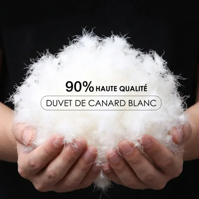 Doudoune Chaude à Capuche en plume de Canard