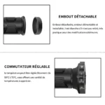 Poignées Chauffantes Mooto Scooter 12v